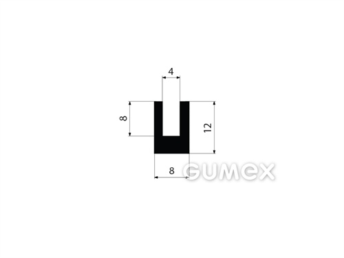 GUMMIPROFILE U-FORM - NBR